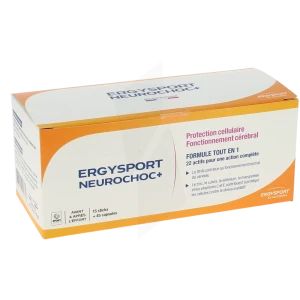 Ergysport Neurochoc+ Pdr Et Capsule 15sticks+45