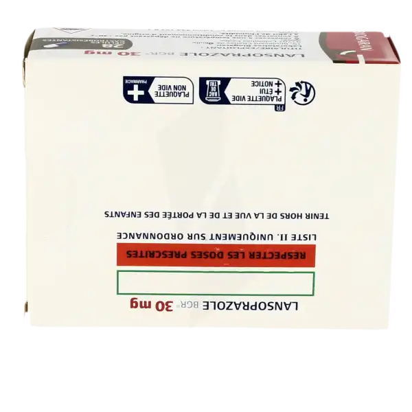 Lansoprazole Bgr 30 Mg, Gélule Gastro-résistante