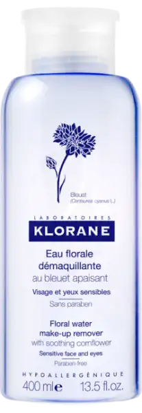 Klorane Soins Des Yeux Au Bleuet Eau Florale Démaquillante 400ml