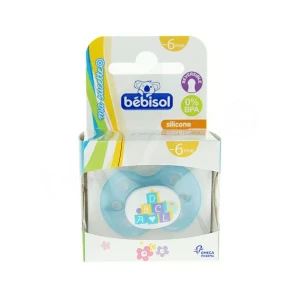 Bebisol Arthur & Lola Sucette Réversible Silicone -6mois