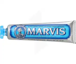 Marvis Bleu Pâte Dentifrice Menthe Aquatic T/85ml à Paris
