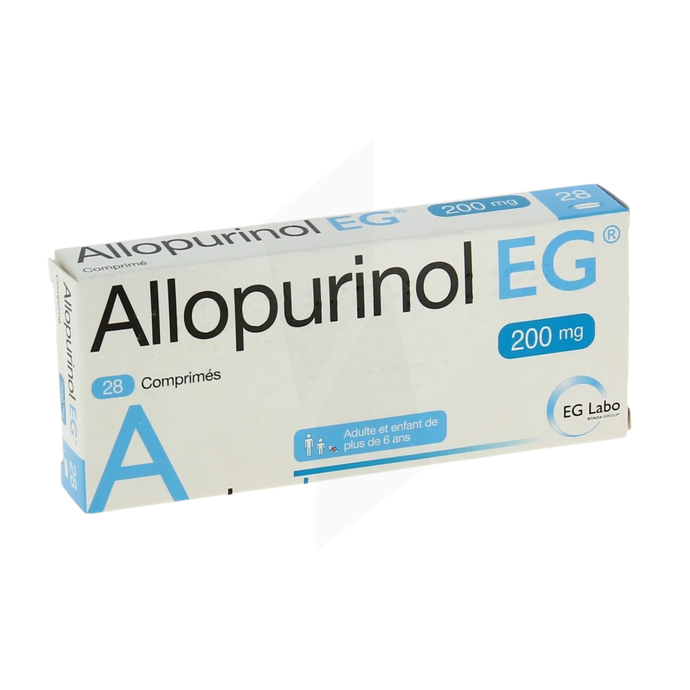 Allopurinol Eg 200 Mg, Comprimé