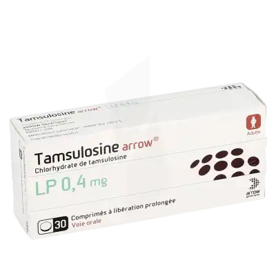 TAMSULOSINE ARROW LP 0,4 mg, comprimé à libération prolongé
