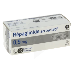 Repaglinide Arrow Lab 0,5 Mg, Comprimé
