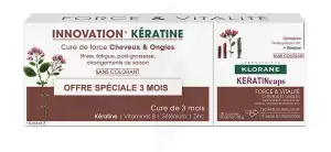 Klorane Keratincaps Anti-chûte Trio 3x30 Capsules à TOULON