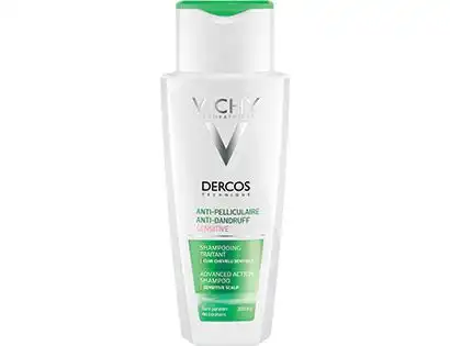 Vichy Dercos Technique Antipelliculaire Sensitive Shampoing Traitant, Fl 200 Ml
