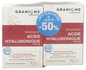 Granions Acide Hyaluronique Gélules 2b/60