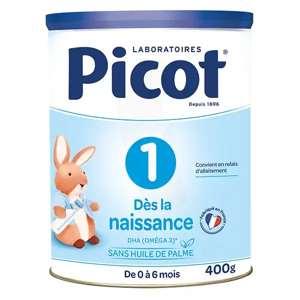 Picot Standard 1 Lait Pdre B/400g