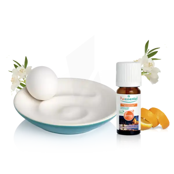 Puressentiel Diffusion Diffuseur Par Capillarité Spirulo + Mini Diffuseur Cocooning