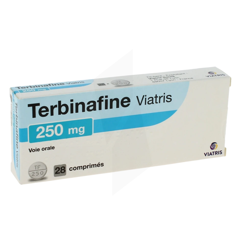 Terbinafine Viatris 250 Mg, Comprimé