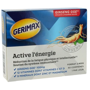 Gerimax Active L'energie Comprimé B/60