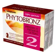 Phytobronz Solaire Caps Tous Types De Peaux 2b/30+cadeau