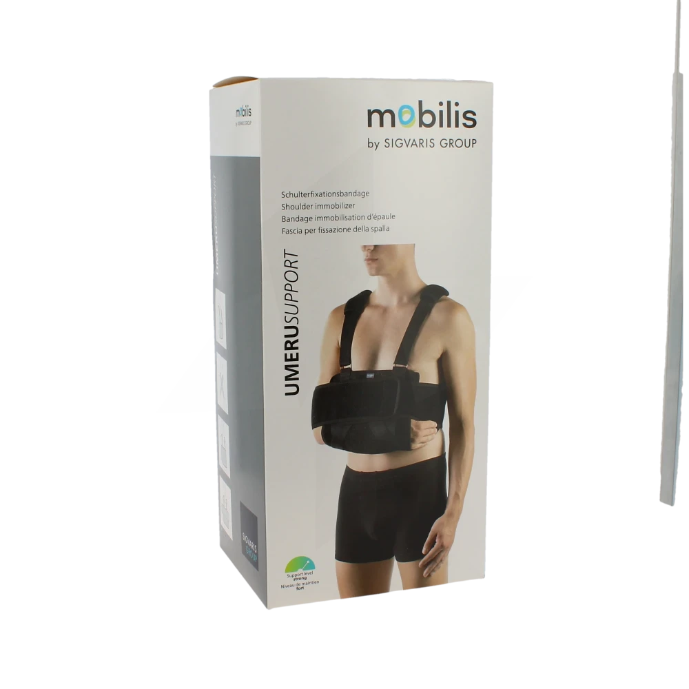 Mobilis Umerusupport Bandage D'immobilisation Noir S/m