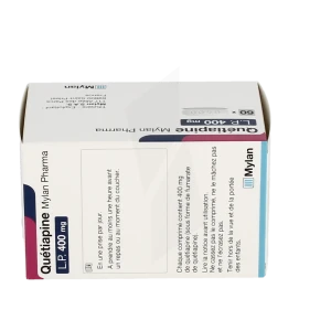 Quetiapine Viatris Lp 400 Mg, Comprimé à Libération Prolongée