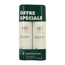 Keops Déodorant Sec Sans Alcool 2atomiseurs/150ml à Mérignac