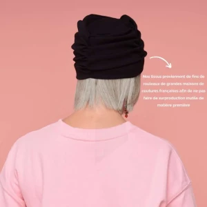 Les Franjynes Bonnet Fébibi Néro Noir