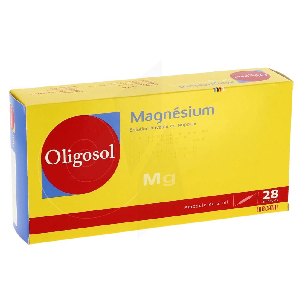 Oligosol Magnésium Solution Buvable 28 Ampoules/2ml