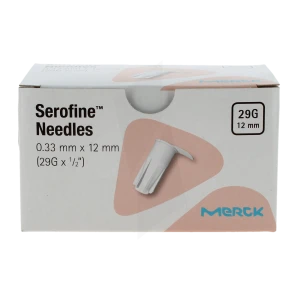 Merck Serofine Needles Aiguilles 29g 0,33mmx12mm B/40