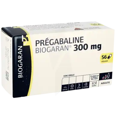 Pregabaline Biogaran 300 Mg, Gélule à Chelles