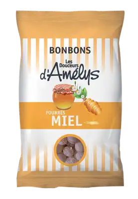 Les Douceurs d'Amelys Bonbons Fourré miel Sachet/100g