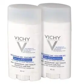 Vichy Déodorant Sans Sels D'aluminium 2sticks/40ml à SAINT-SAENS