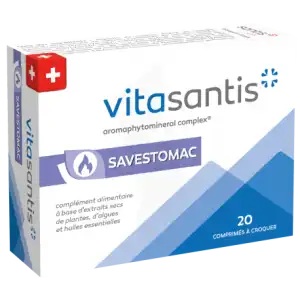 Vitasantis Savestomac Comprimés B/20 à Bordeaux