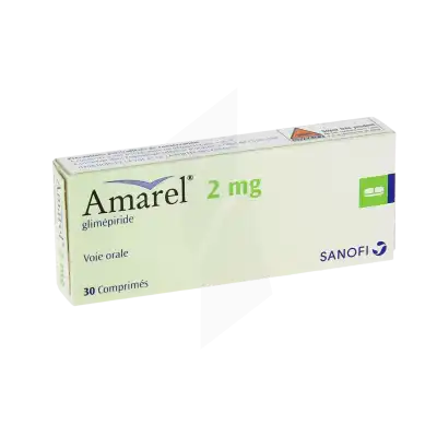 AMAREL 2 mg, comprimé