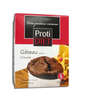 Protidiet - Préparation Pour Gâteau Chocolat B/5 à JOUE-LES-TOURS