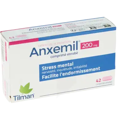 Anxemil 200 Mg, Comprimé Enrobé à Lesparre-Médoc