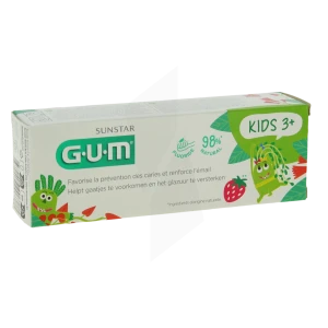 Gum Kids Gel Dentifrice 3ans+ T/50ml