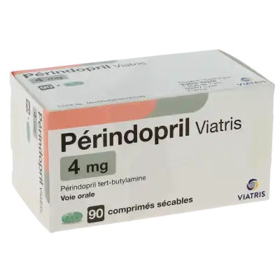 PERINDOPRIL VIATRIS 4 mg, comprimé sécable