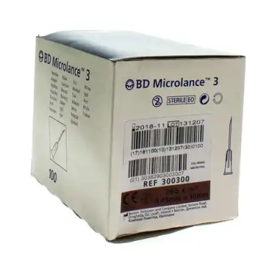 Bd Microlance 3, G26 5/8, 0,45 Mm X 16 Mm, Brun  à ANNEMASSE