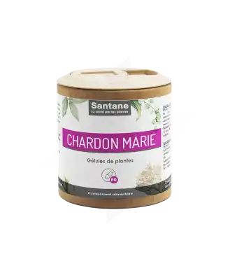 Santane Chardon Marie Gélules De Poudre De Plantes 400mg B/60 à TIGNIEU-JAMEYZIEU