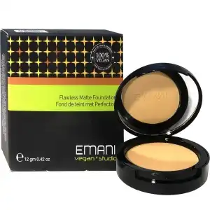 Emani Poudre Compacte De Teint Matifiant Perfection Anti-brillance Golden (292) 12g