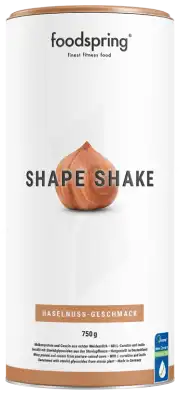 Foodspring shape shake noisette