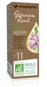 Acheter Arkopharma Huile essentielle Bio N°11 Géranium Rosat Fl/5ml à MULHOUSE