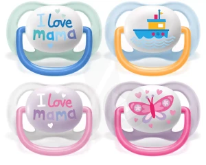 Avent Sucet Ultra Air 0-6m Mixt Love Mama