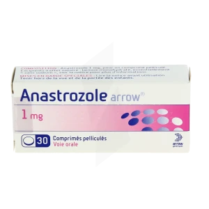 Anastrozole Arrow 1 Mg, Comprimé Pelliculé