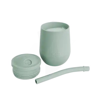 Mini Cup Avec Paille Et Couvercle Sage à Noisy-le-Sec