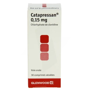 Catapressan 0,15 Mg, Comprimé Sécable