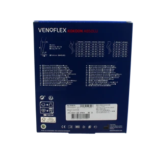 Venoflex Kokoon Absolu 2 Bas Cuisse Femme Marine Taille 2l