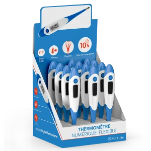 Santalis Autodiagnostic Thermomètre Flexible
