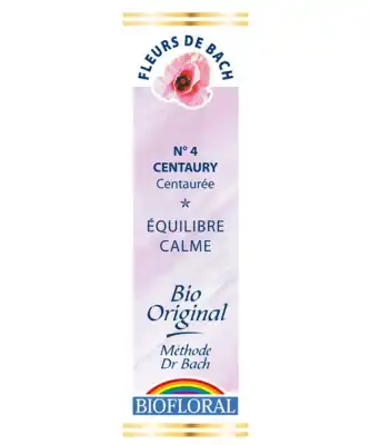 BIOFLORAL FLEURS DE BACH N°4 Centaury Elixir