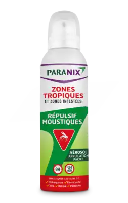 Paranix Moustiques Lotion Zones Tropicales Aérosol/125ml à TOURS