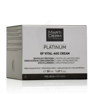 Martiderm Platinum Gf Vital-age Crème Peau Sèche 50ml