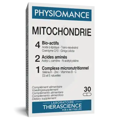 Therascience Physiomance Mitochondrie Gélules B/30 à Lieusaint