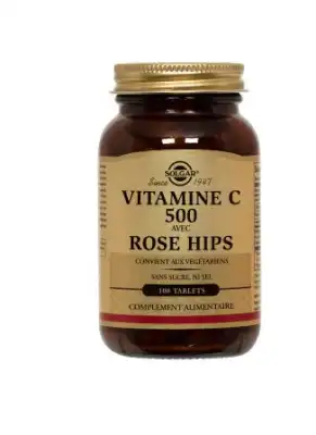 Solgar Vitamine C 500 Rose Hips à Mimizan