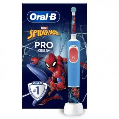 Oral B Kids Brosse à Dents électrique 3ans+ Spiderman à Agen