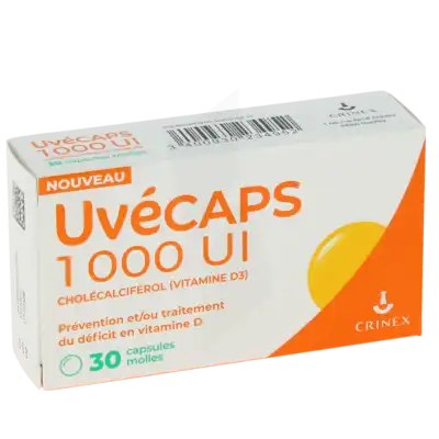 Uvecaps 1000 Ui, Capsule Molle à Sassenage