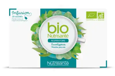 Nutrisanté Infusions Bio Respiratoire 20 Sachets